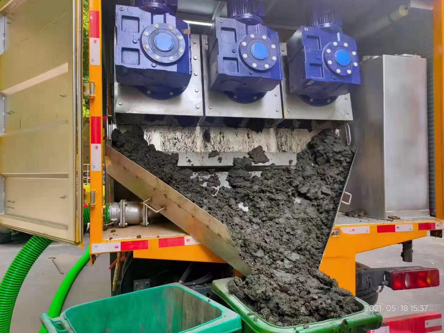 莱芜化粪池清掏城市维护站-泥浆净化干湿分离处理